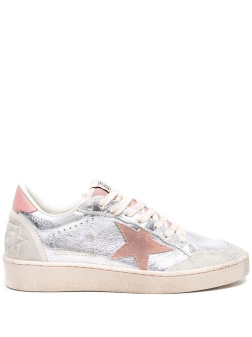 Calf suede metallic effect sneakers Golden Goose | GWF00117F00537770289